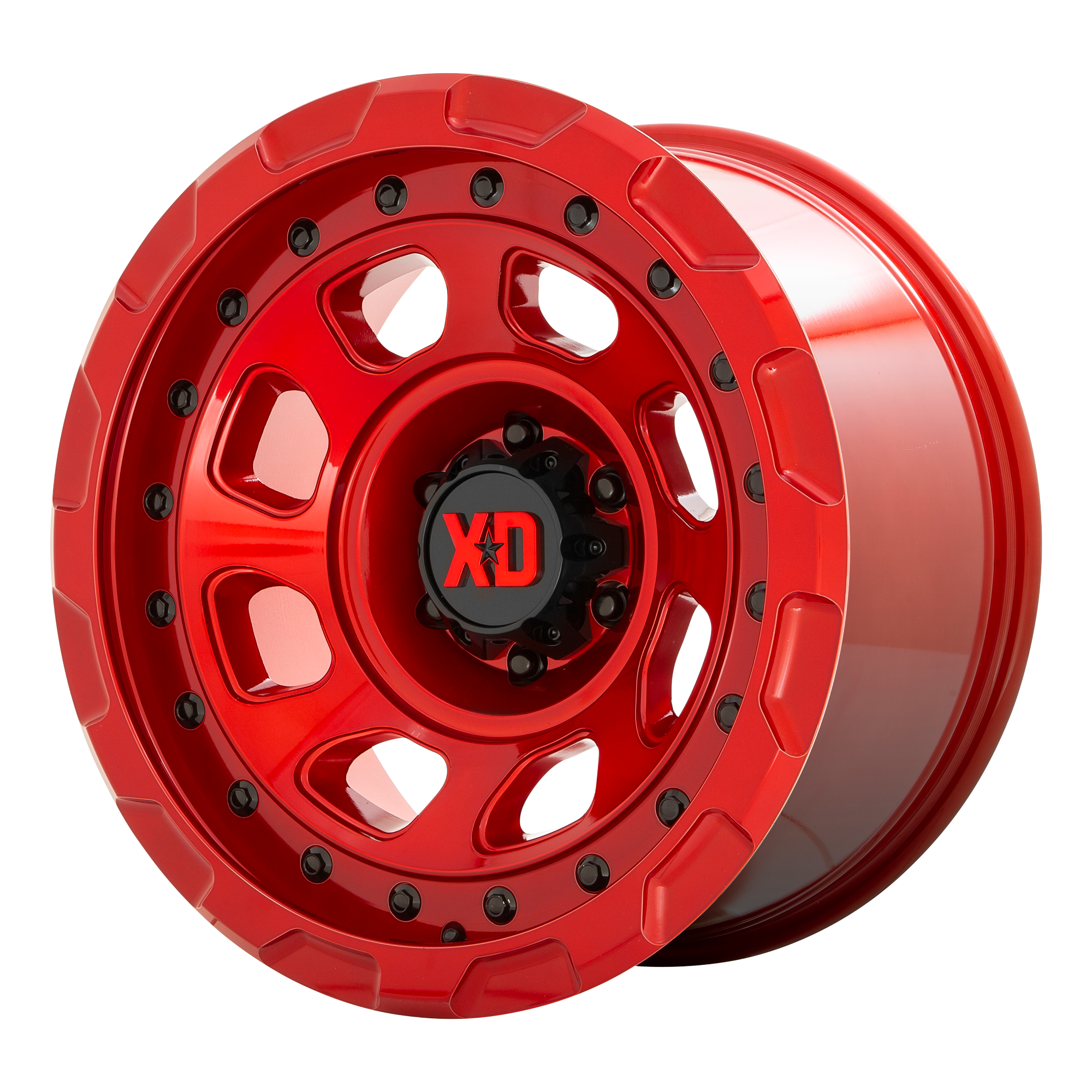 XD861 17X9 6X5.5 GL-RED -12MM