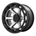 XD862 20X10 5X5.0 S-BLK MACH -18MM