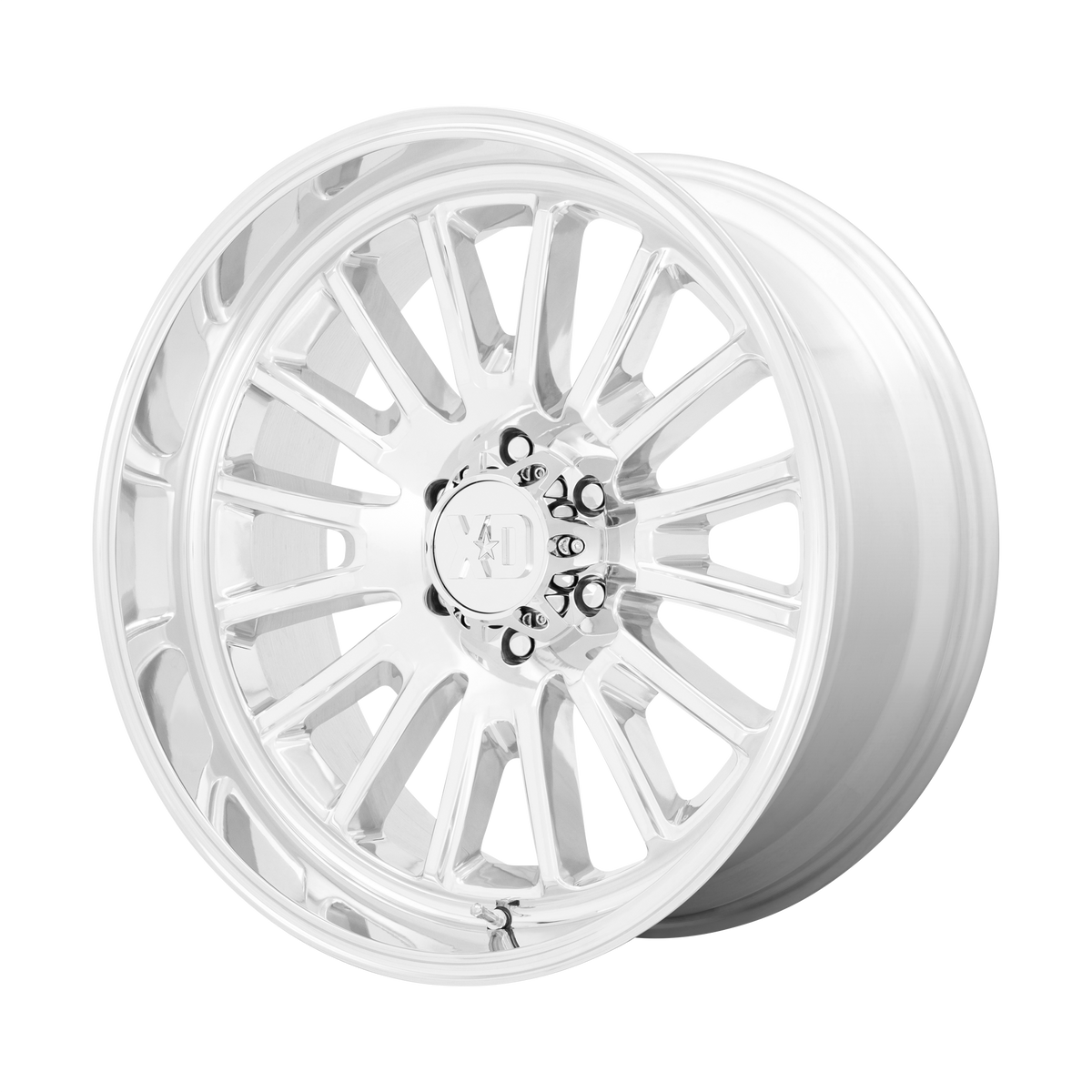 XD864 22X10 6X135 POLISHED -18MM