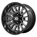 XD864 20X9 8X6.5 G-BLK MILL 18MM