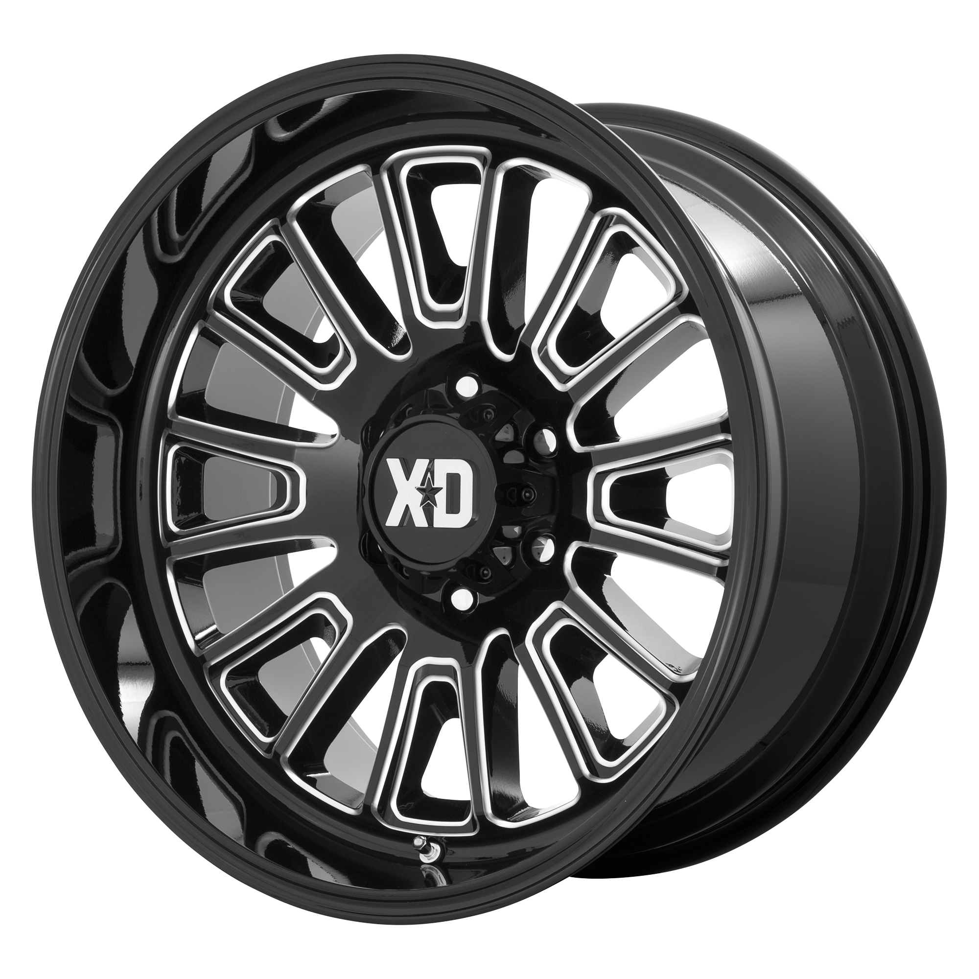 XD864 20X9 8X6.5 G-BLK MILL 18MM