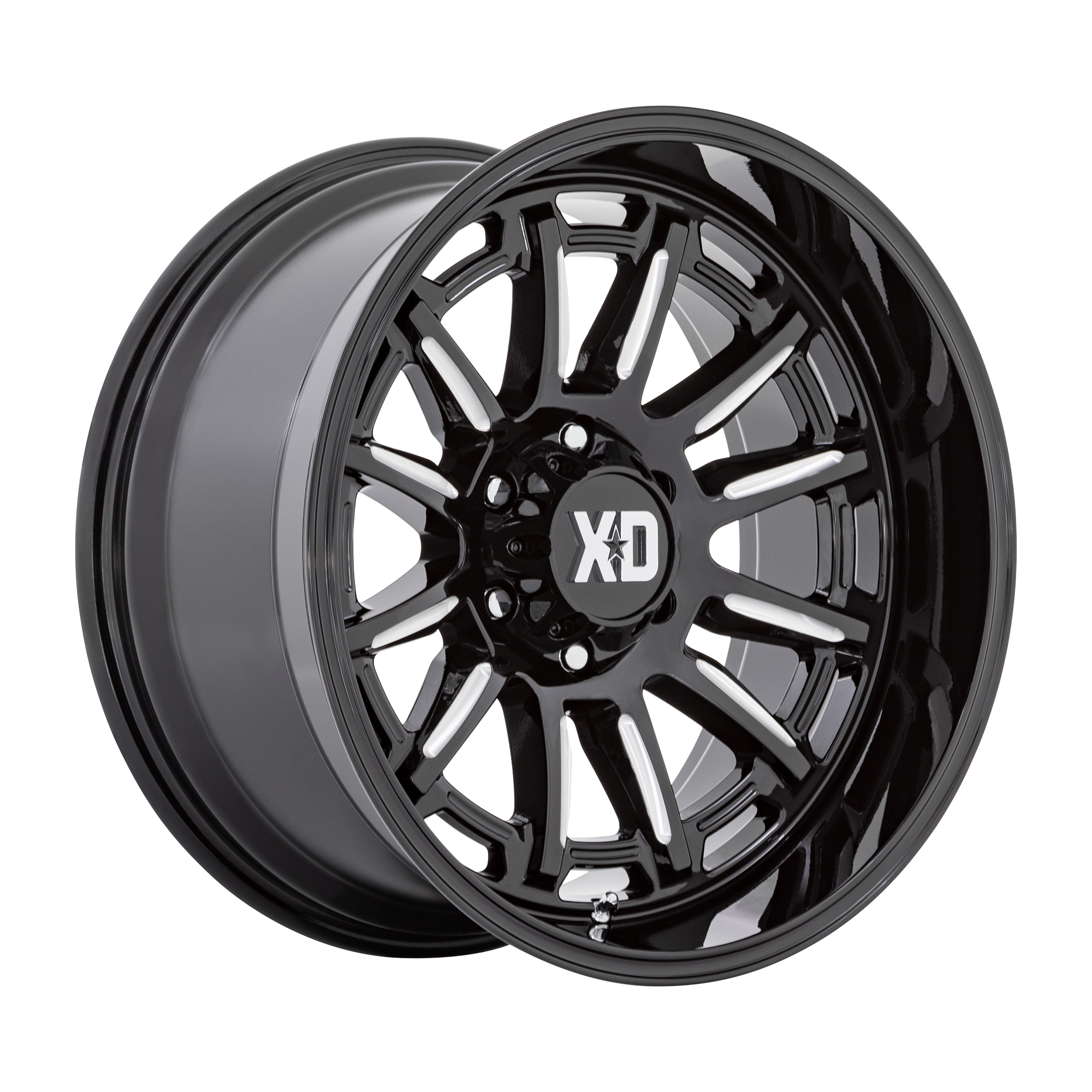 XD865 20X10 6X135 G-BLK-MILL -18MM