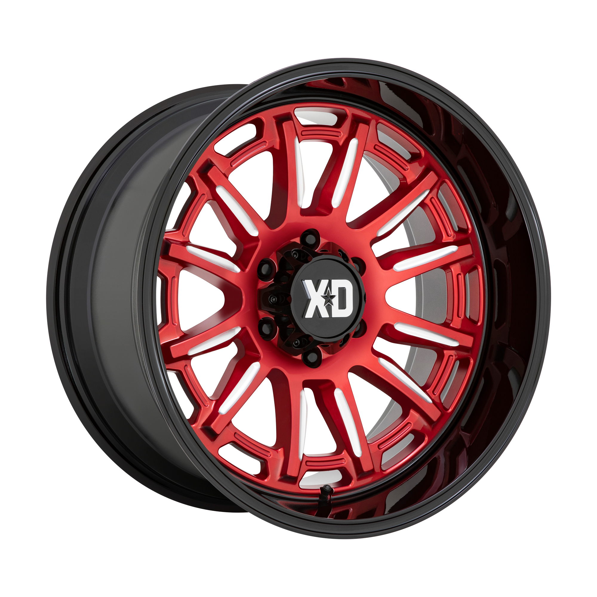 XD865 20X9 6X5.5 RED-MILL BLK-LP 00MM