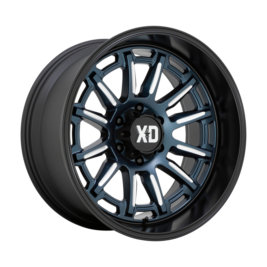 XD865 20X9 6X5.5 BLUE-MILL BLK-LP 18MM