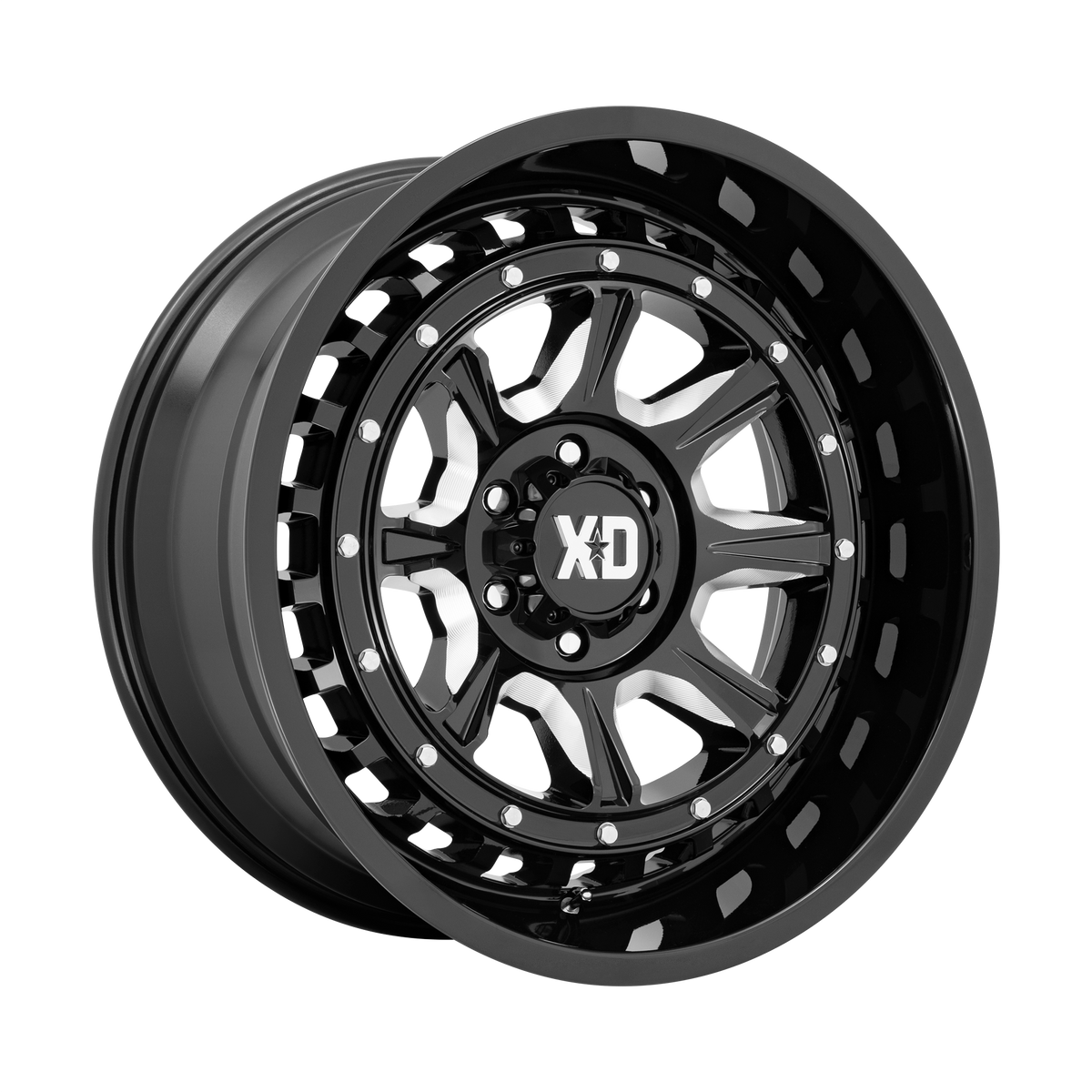 OUTLANDER 20X10 6X135 87 G-BLK-MILL -18