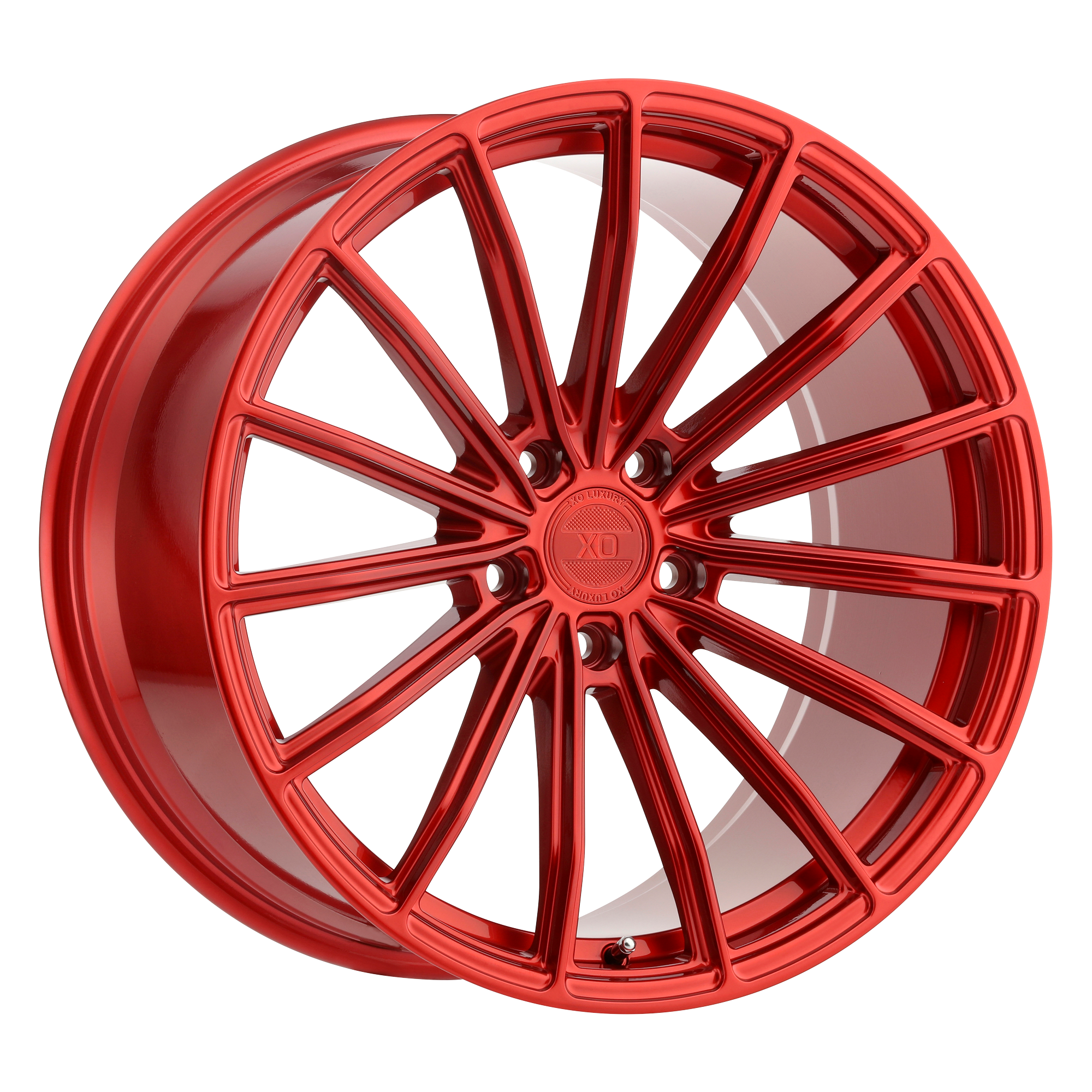 XO LONDON 19X10 5X112 +52 66.6 CNDY RED