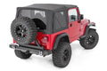 Soft Top | Replacement | Black | Full Doors | Jeep Wrangler TJ 4WD (97-06)