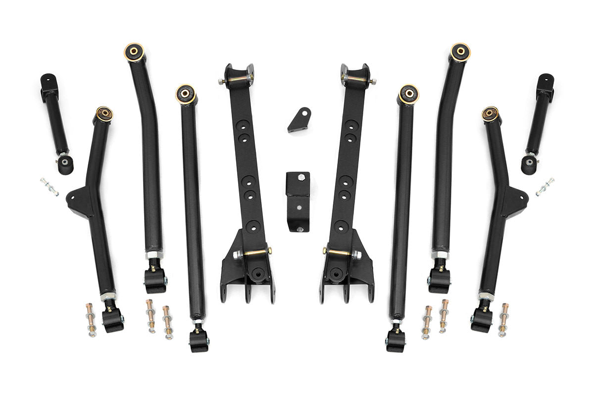 Long Arm Upgrade Kit | 4-6 Inch Lift | Jeep Wrangler TJ 4WD (1997-2006)