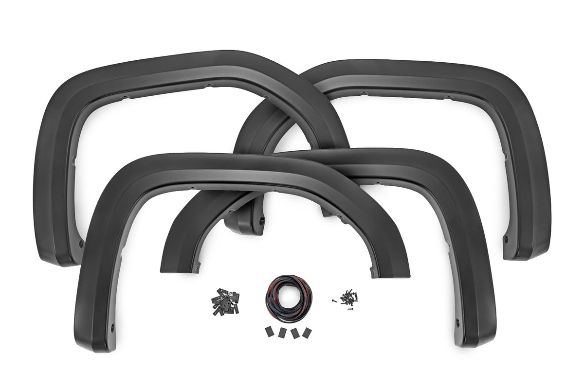Sport Fender Flares | GAZ Summit White | GMC Sierra 1500 2WD/4WD (2019-2026)