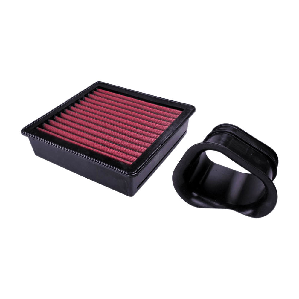 STOCK REPLACEMENT FILTER & HIGH FLOW FENDER INLET FOR 2011-2014 Ford F-150 3.5L ECOBOOST, 3.7L, 5.0L, 6.2L, 2010-2014 FORD RAPTOR 6.2L