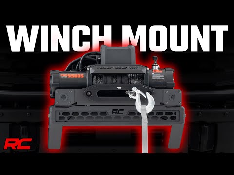 High Winch Mount All Models 9500S 20 Inch Black Single Row LED Amber DRL Ford Bronco (21-25) Rough Country