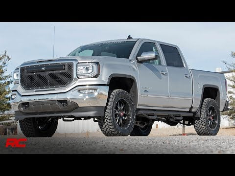 3.5 Inch Lift Kit Cast Steel LCA FR M1 Silverado/Sierra 1500 (14-18 & Classic) Rough Country