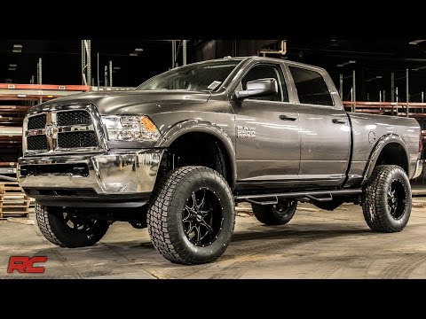 Dodge Pocket Fender Flares w/Rivets 10-18 RAM 2500/3500 Rough Country