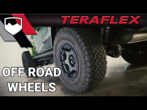 Nomad Off-Road Wheel Deluxe 8x6.5 Inch 00 Titanium Gray TeraFlex