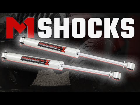 M1 Monotube Front Shocks Stock Jeep Wrangler JK/Wrangler Unlimited (07-18) Rough Country