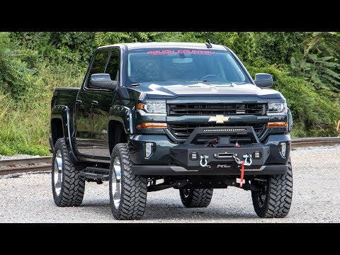 EXO Winch Mount Kit Chevy Silverado 1500 2WD/4WD (2007-2018 & Classic) Rough Country