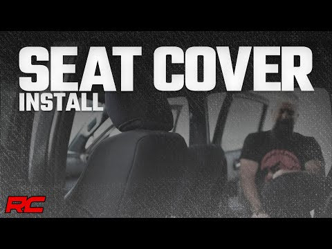 Seat Covers FR & RR Double Cab Toyota Tacoma 2WD/4WD (2016-2023) Rough Country