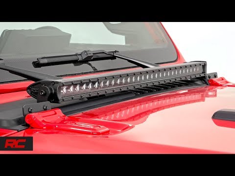 LED Hood Kit 30 Inch Spectrum Series Jeep Gladiator JT/Wrangler JL (18-26) Rough Country