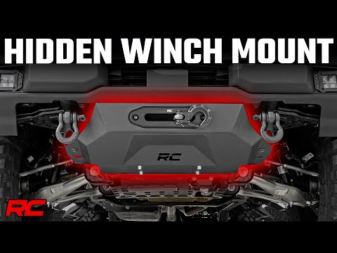 Hidden Winch Mount All Models Ford Bronco 4WD (2021-2025) Rough Country