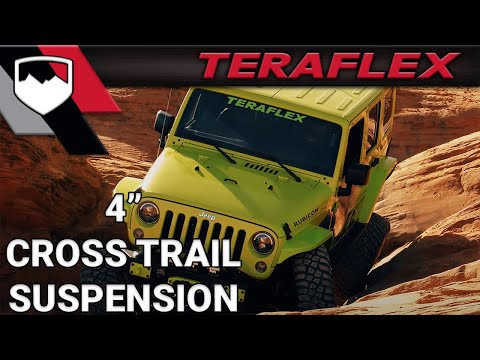 07-18 Wrangler JK 2 Door 4 Inch Alpine CT4 Long Arm Suspension System No Shocks TeraFlex
