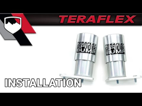 07-18 Wrangler JK SpeedBump & Progressive Bump Stop Kit Front & Rear 3-3.5 Inch Lift TeraFlex