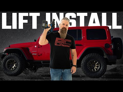 3.5 Inch Lift Kit C/A Drop Stage 1 M1 Jeep Wrangler Unlimited (24-26) Rough Country