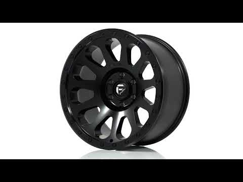 Aluminum Wheels 18X9 Vector D601 Anthracite Gray Black Bead Ring Fuel Off Road Wheels