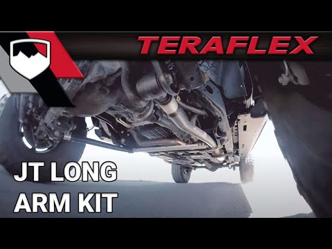 20-Up Jeep Gladiator 3.5 Inch Alpine RT3 Long Arm Extended-Travel Suspension System No Shocks TeraFlex