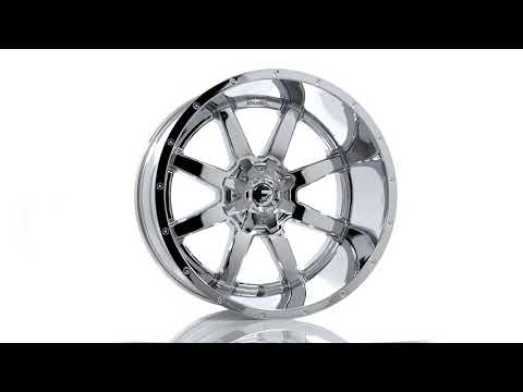 Aluminum Wheels 20X9 Maverick D436 Satin Black Fuel Off Road Wheels