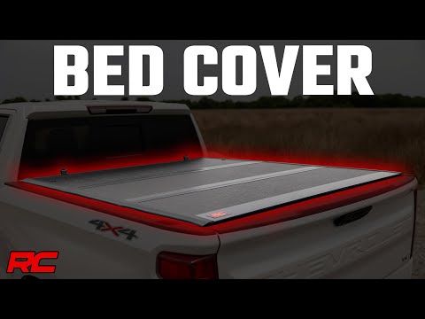 Hard Low Profile Bed Cover 5 Foot 7 Inch Bed Ford F-150 (21-26)/F-150 Lightning (22-26) Rough Country
