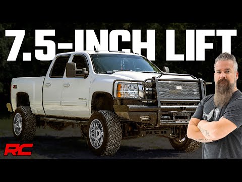 7.5 Inch Lift Kit Torsion Drop Silverado/Sierra 2500HD/3500HD (11-19) Rough Country