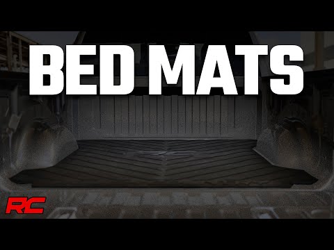 Bed Mat 5 Foot 9 Inch Bed RC Logo Silverado/Sierra 1500/2500HD/3500HD (07-19 & Classic) Rough Country