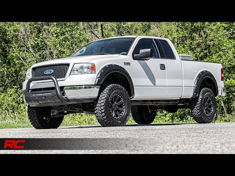 Pocket Fender Flares w/Rivets 04-08 F-150 Rough Country
