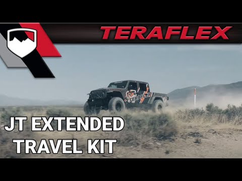 20-Up Jeep Gladiator 4.5 Inch Sport ST4 Extended-Travel Suspension System No Shocks TeraFlex