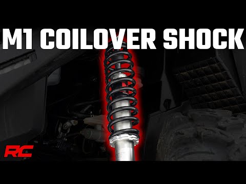 M1 Front Coil Over Shocks Ride Height Adjust Honda Pioneer 1000/Pioneer 1000-5 Rough Country