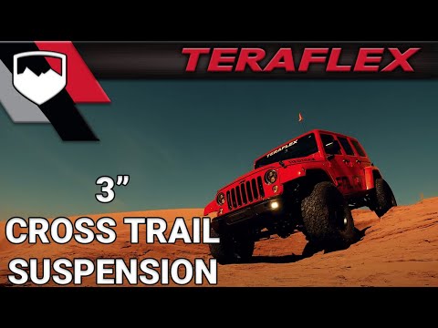 07-18 Wrangler JK 4 Door 3 Inch Alpine CT3 Short Arm Suspension System No Shocks TeraFlex