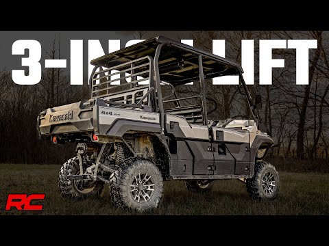 3 Inch Lift Kit Kawasaki Mule PRO-FXR Rough Country