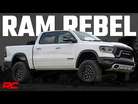 6 Inch Lift Kit Vertex/V2 Dual Rate Coils Ram 1500 4WD (2019-2024) Rough Country