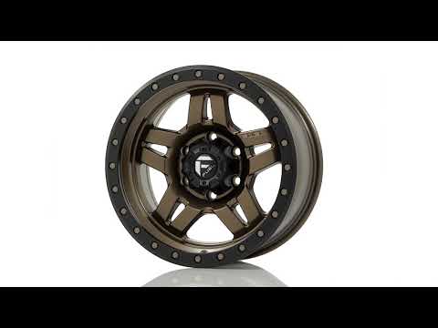 Aluminum Wheels 17X8.5 Anza D557 Matte Black Fuel Off Road Wheels