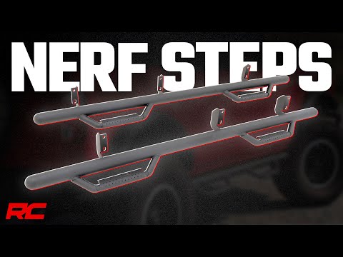 Nerf Steps Wheel to Wheel 2 Door Ford Bronco (2 Door) 4WD (2021-2025) Rough Country
