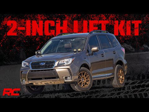 2 Inch Lift Kit Loaded Strut Subaru Forester 4WD (2014-2018) Rough Country