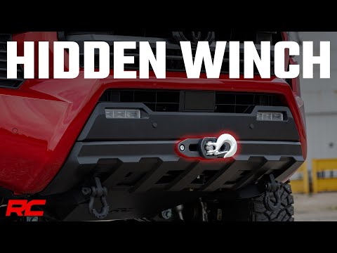 Hidden Winch Mount PRO12000S Toyota Tacoma 4WD (2024-2026) Rough Country