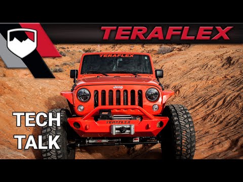 07-18 Wrangler JK SpeedBump Bump Stop Kit Front & Rear 4 Inch Lift TeraFlex
