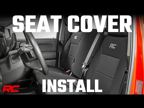 Seat Covers FR 40/20/40 Silverado/Sierra 1500 2WD/4WD (14-18 & Classic) Rough Country