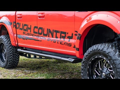 Toyota HD2 Running Boards 07-20 Tundra CrewMax Rough Country