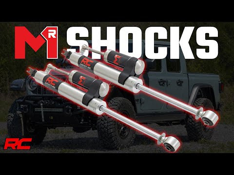 M1R Monotube Rear Shocks 1.5-3.5 Inch Jeep Gladiator JT 4WD (2020-2025) Rough Country