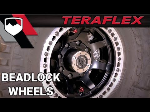 Olympus Beadlock Off-Road Wheel 6x139mm -25mm Machined TeraFlex