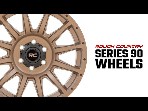 90 Series Wheel One-Piece Bronze 20x10 6x5.5 -25mm Rough Country
