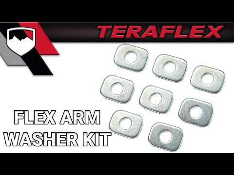 07-18 Wrangler JK Control Arm Cam Bolt Washer Kit Front Lower & Rear Upper TeraFlex