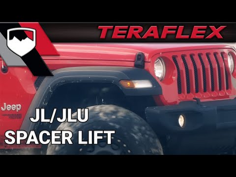 18-Up Wrangler JL 2 Door Rubicon 2.5 Inch Performance Spacer Lift Kit & Shock Extensions TeraFlex